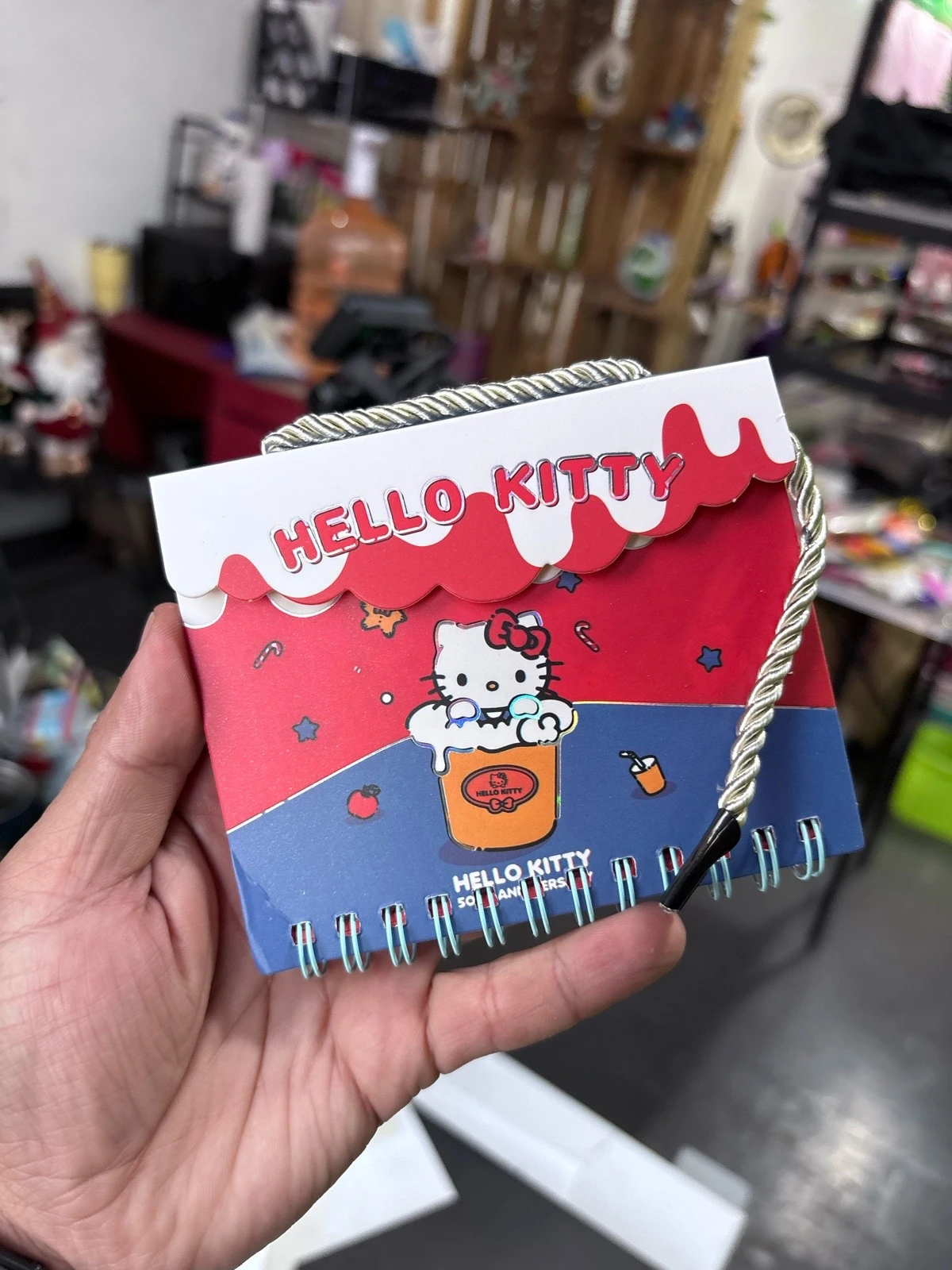SET DE 4 mini libretas-bolso hello kitty 4
