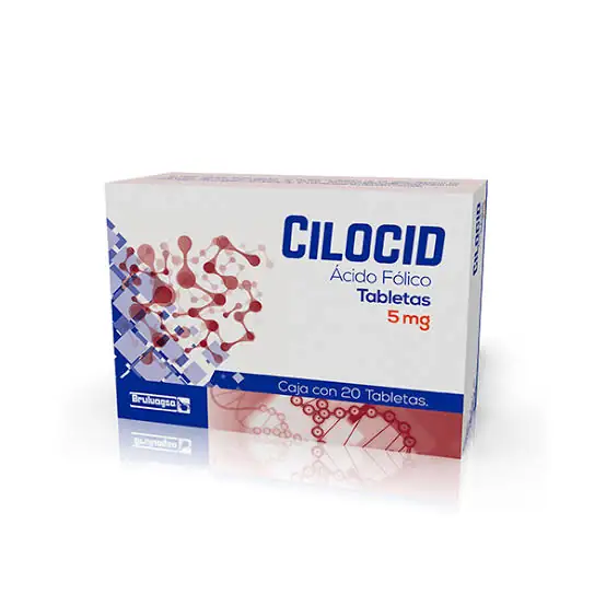 Cilocid 5 mg (Ácido Fólico) 