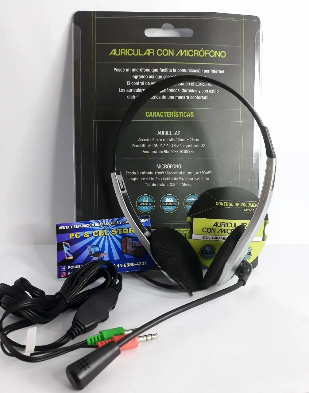 Auricular PC Noga