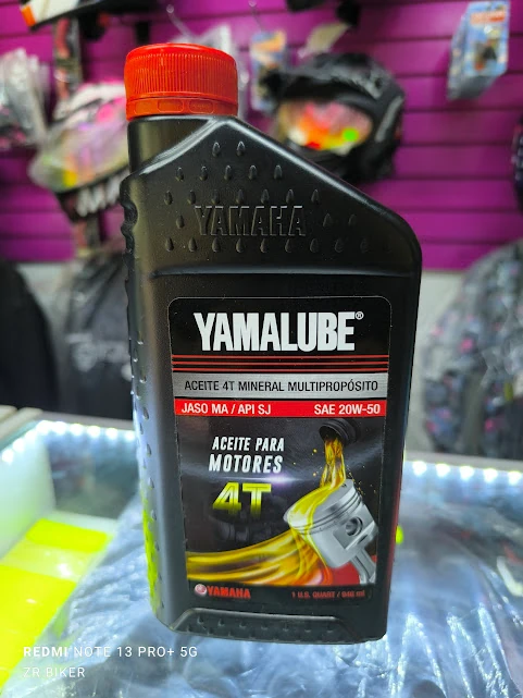 Yamalube Aceite 4T Mineral Multipropósito SAE 20W-50