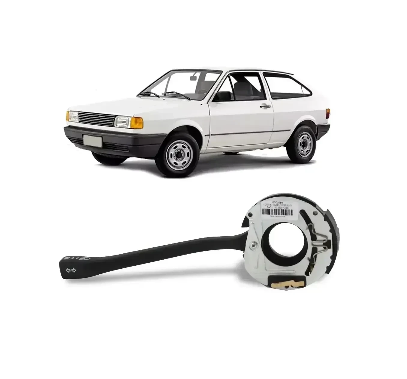 Llave palanca de guiñadores Vw Gol / Parati / Saveiro / Voyage 1988-1994 / IM11112 / 1090