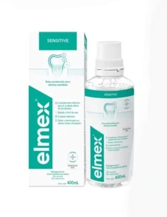 ENJUAGUE BUCAL ELMEX SENSITIVE 400ML