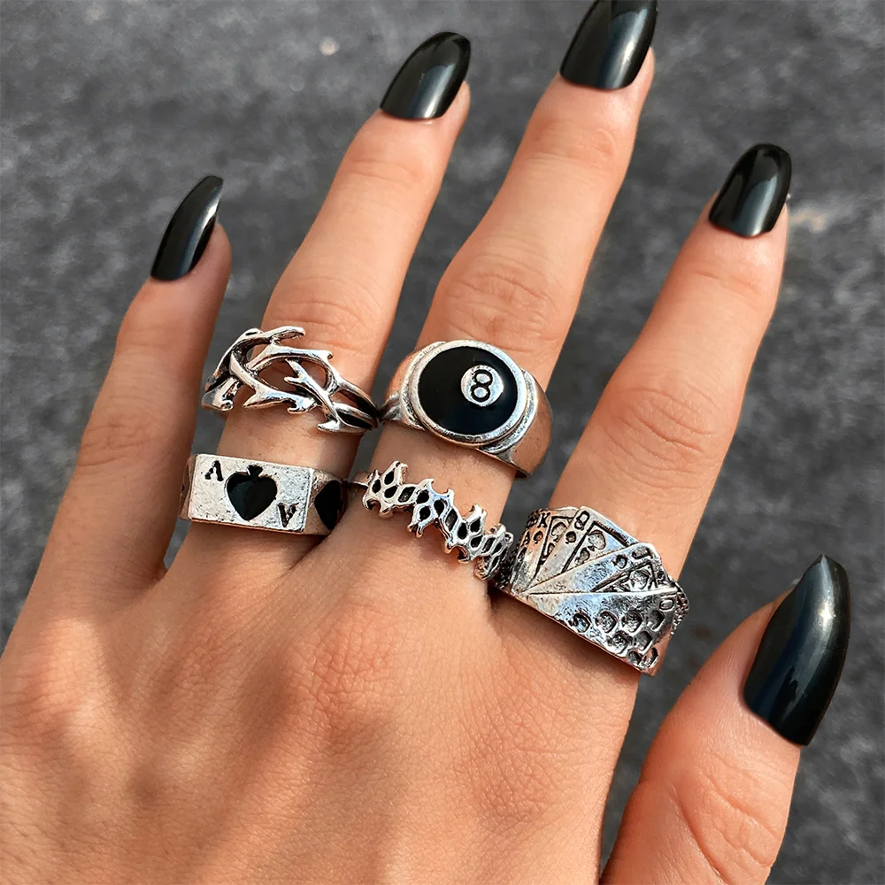 SET ANILLOS 5PIEZAS