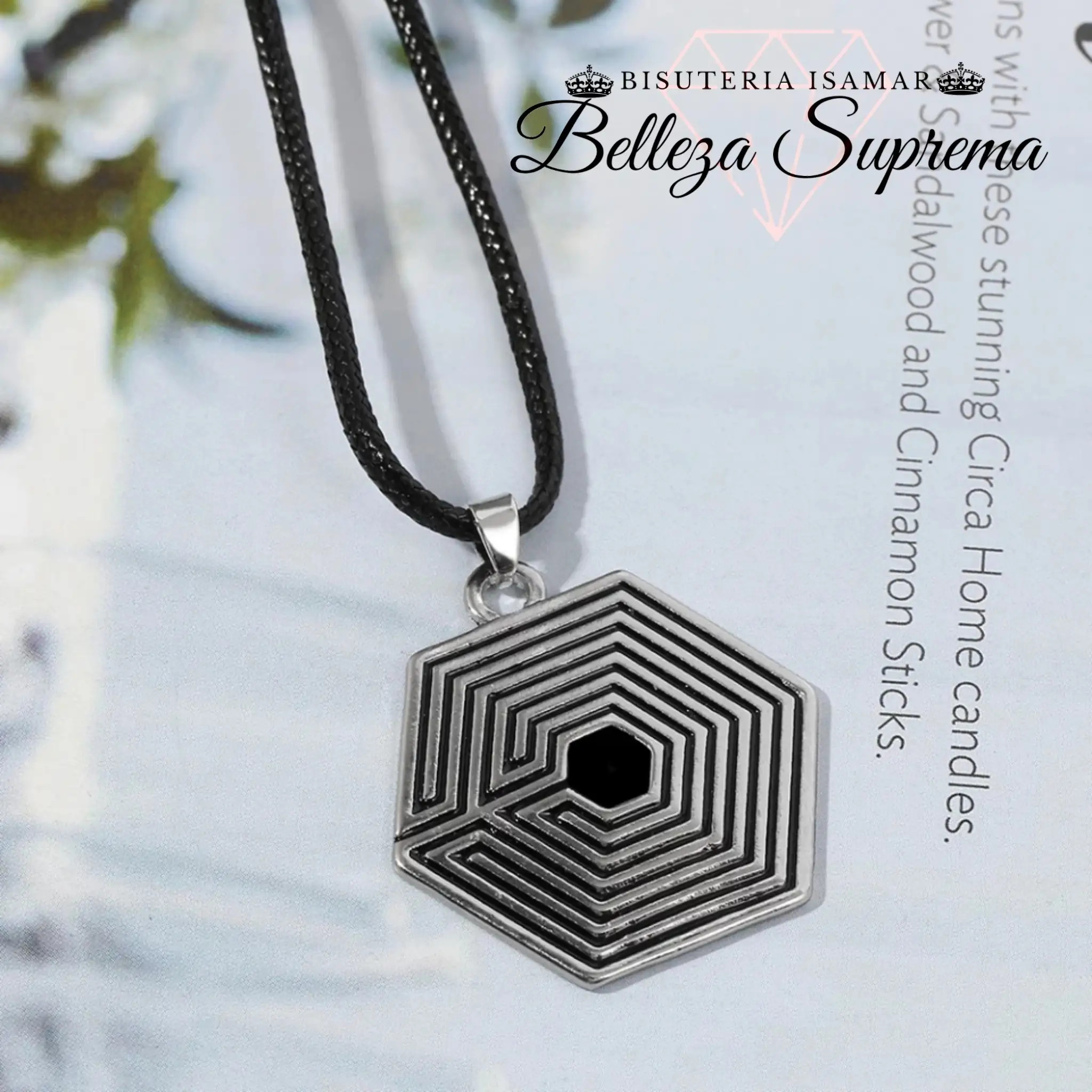 COLLAR HEXÁGONO  4