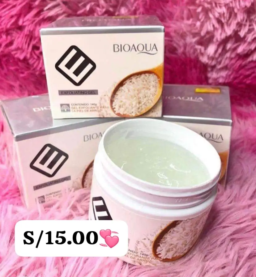 Exfoliantes de arroz