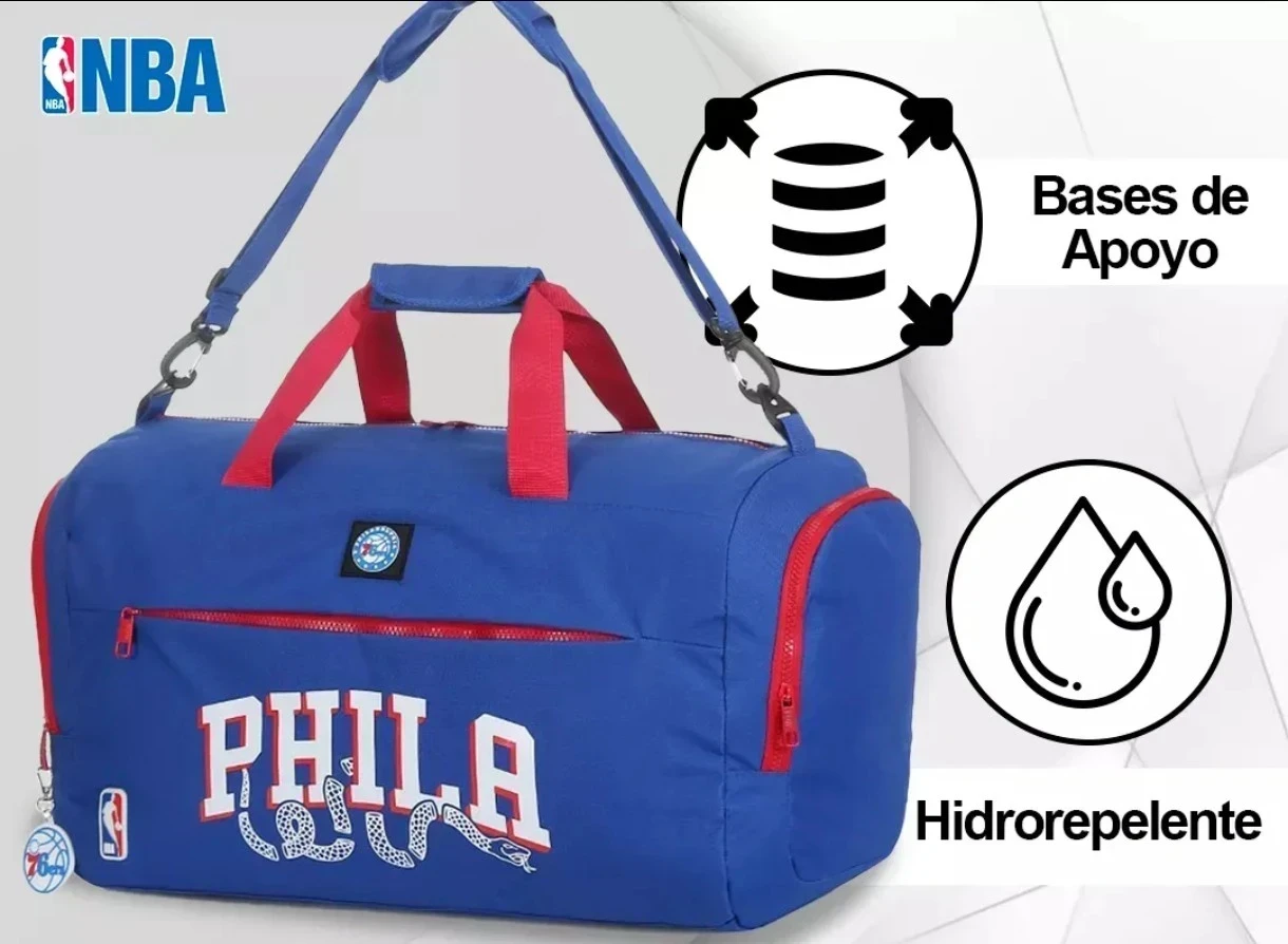 Bolso NBA PHILA AZUL