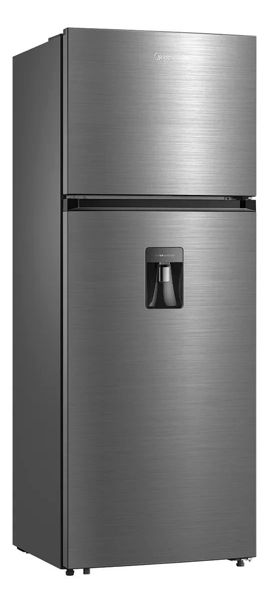 HELADERA INVERTER MIDEA INOX TOP MOUNT 470 LITROS 