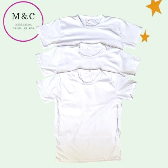 Playera niño lisa T-XL