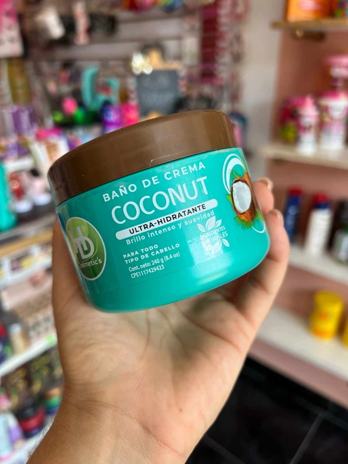 baño de crema Coconut