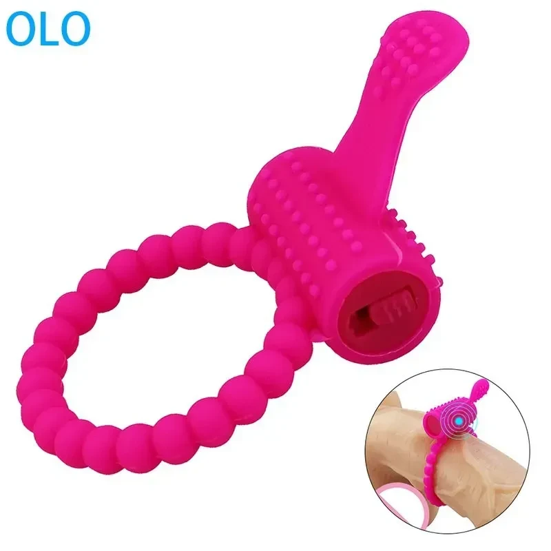 Anillo vibrador texturizado