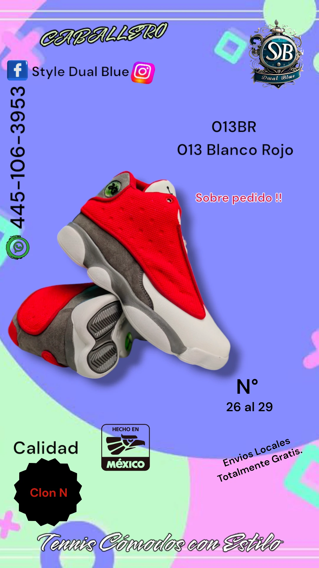 013 Blanco Rojo