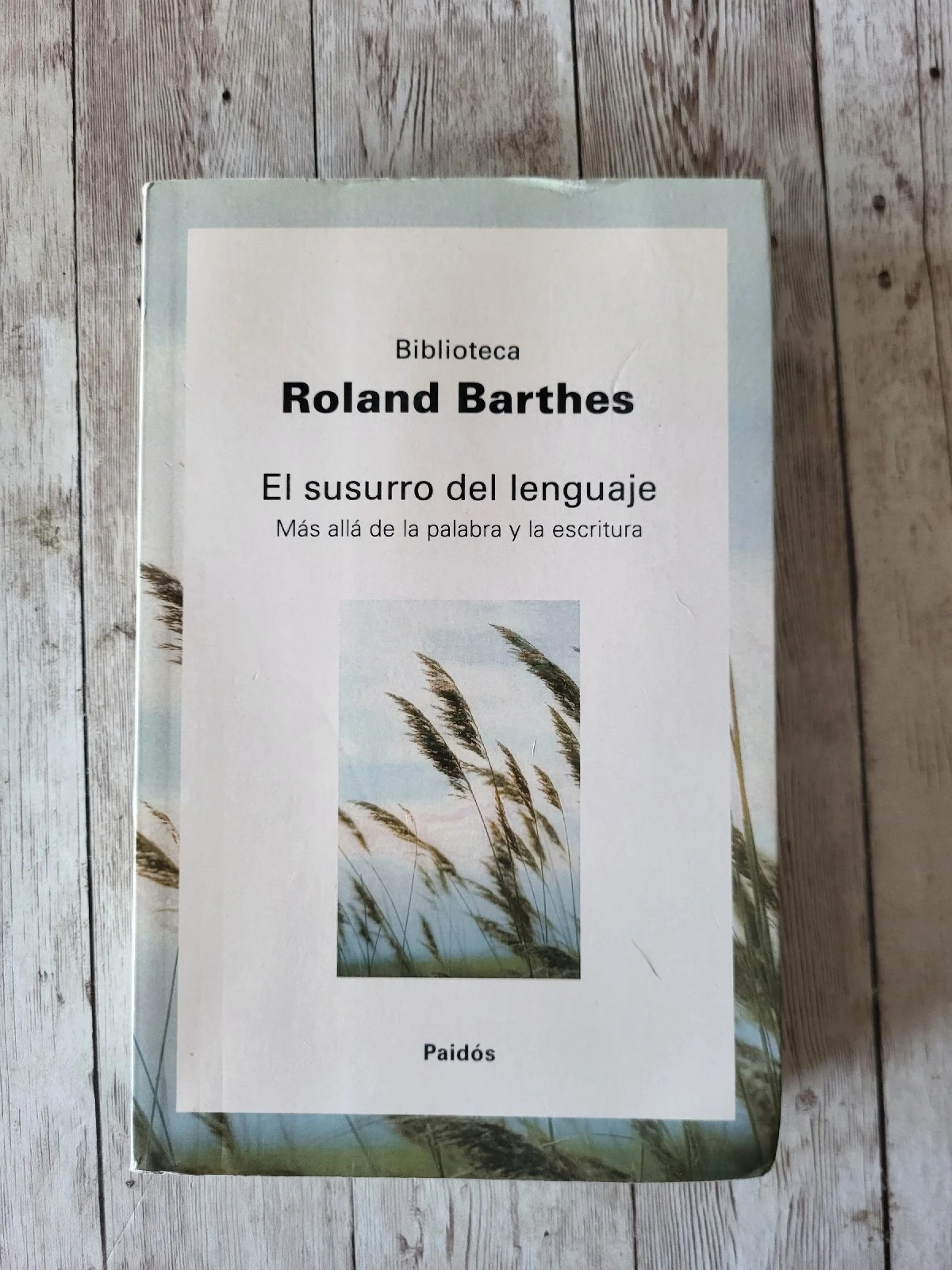 El susurro del lenguaje / Roland Barthes / literatura / Ensayos
