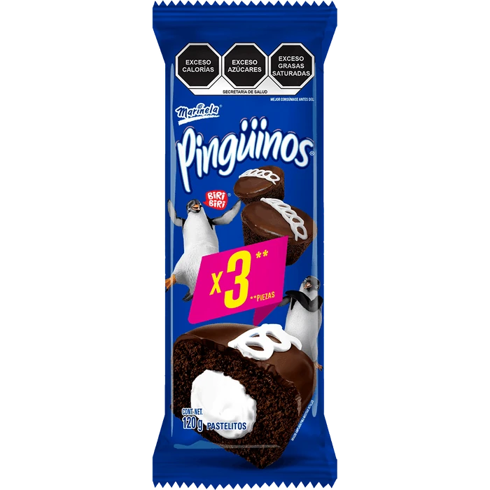PINGUINOS MARINELA 120G