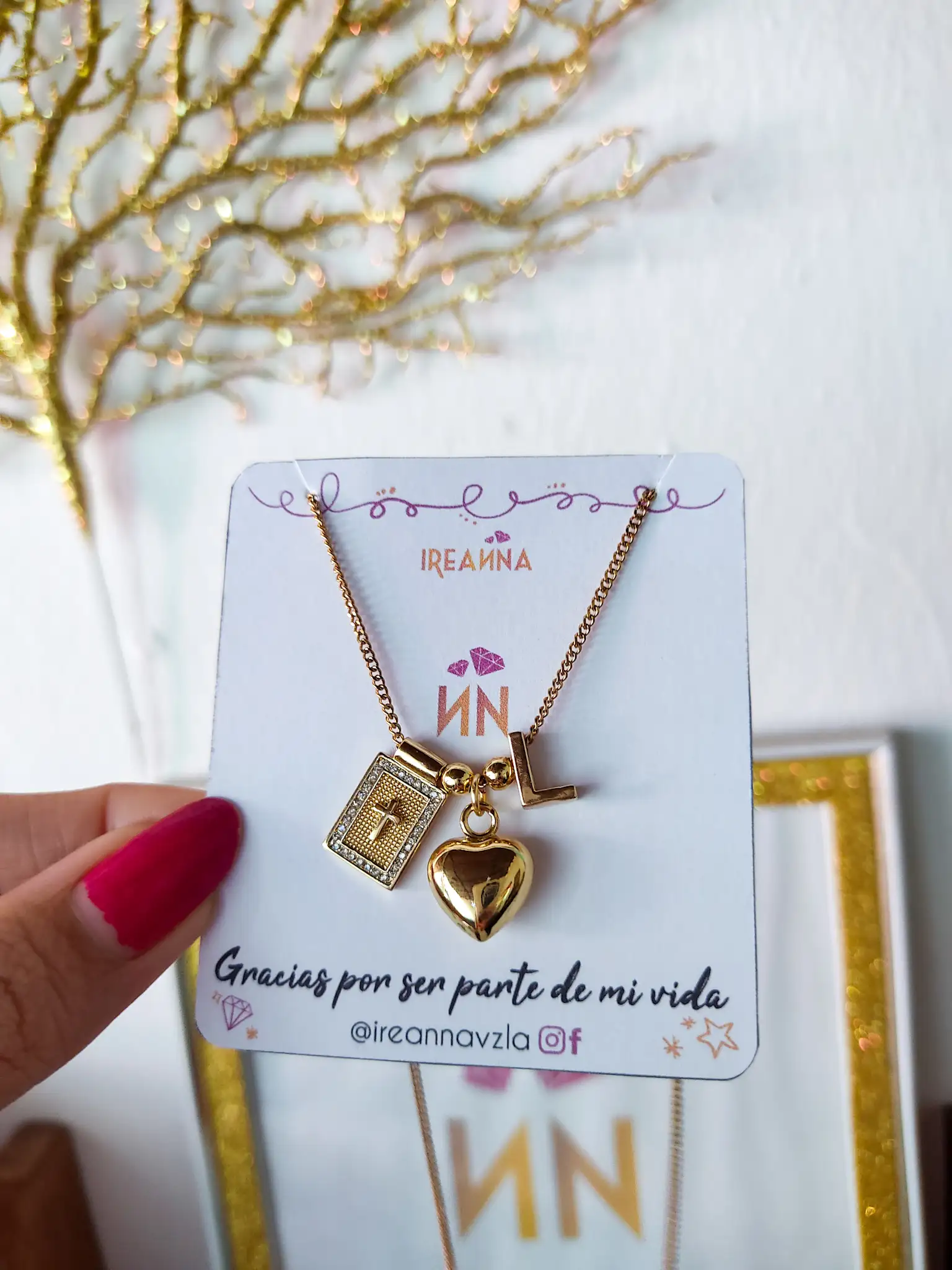 Cadena con letra personalizada 2
