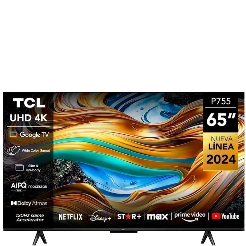 Smart Tv TCL 65” Google tv Uhdtcl P755 Classic 4k