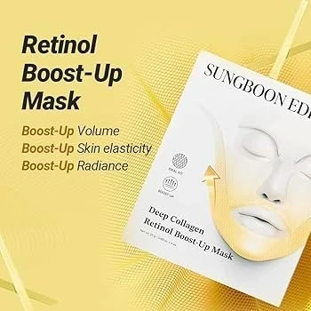 SUNGBOON EDITOR Deep Collagen Retinol Boost Up Mask  2