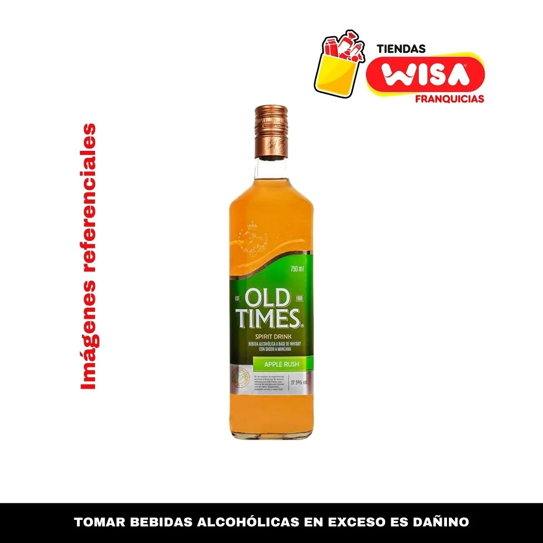 Whisky Old Times Apple Rush 750 ML
