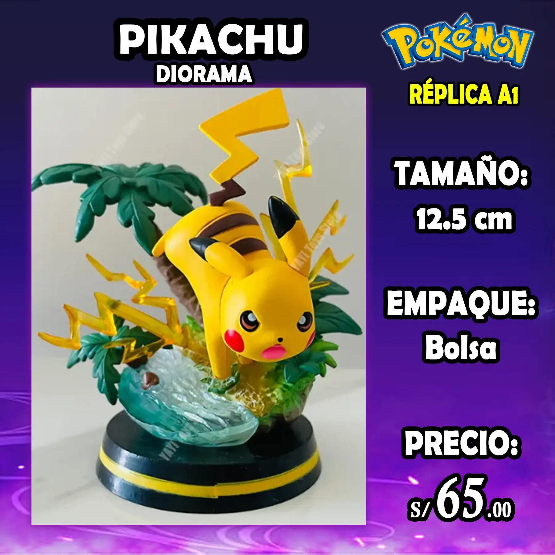 Pikachu Diorama
