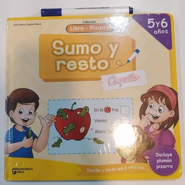 Libro pizarra 5/6 años 2