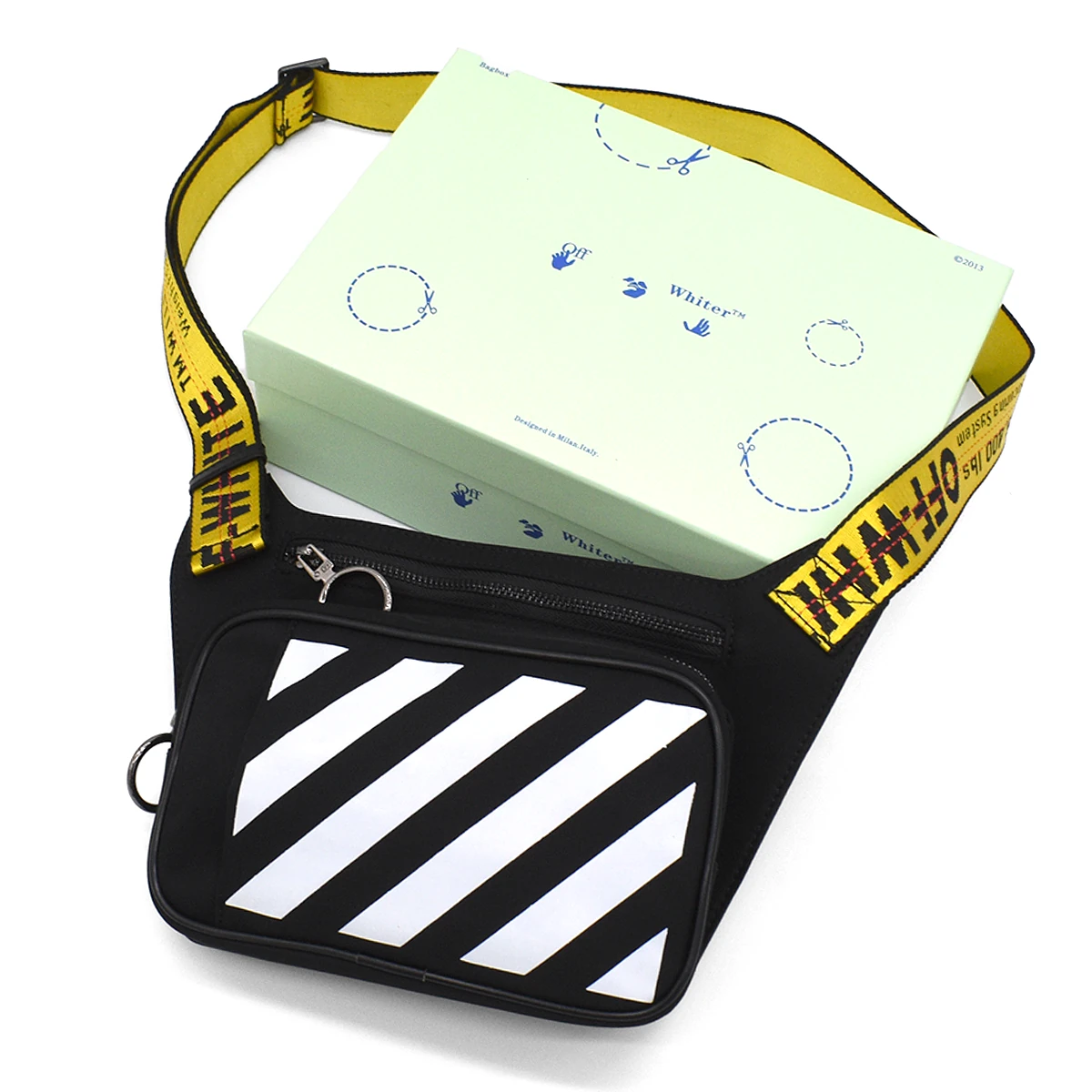Bolsa Bandolera Cruzada Off-White