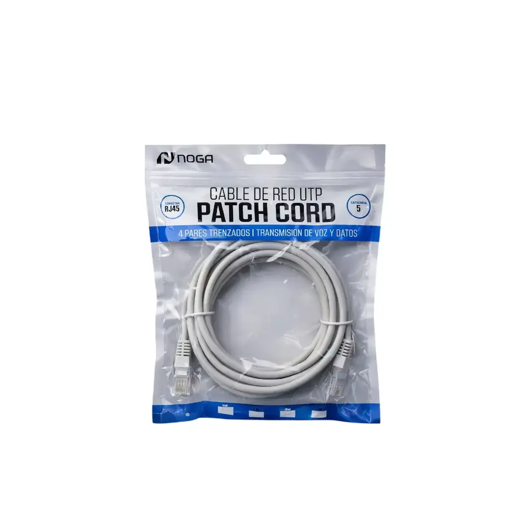CABLE DE RED ETHERNET NOGA 3 METROS