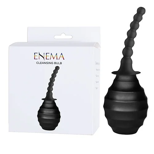 Ducha enema de silicón de 330 ml bolitas