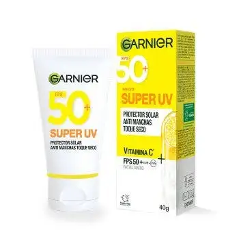 Super UV Vitamina C Toque Seco Antimanchas F50 - Garnier 