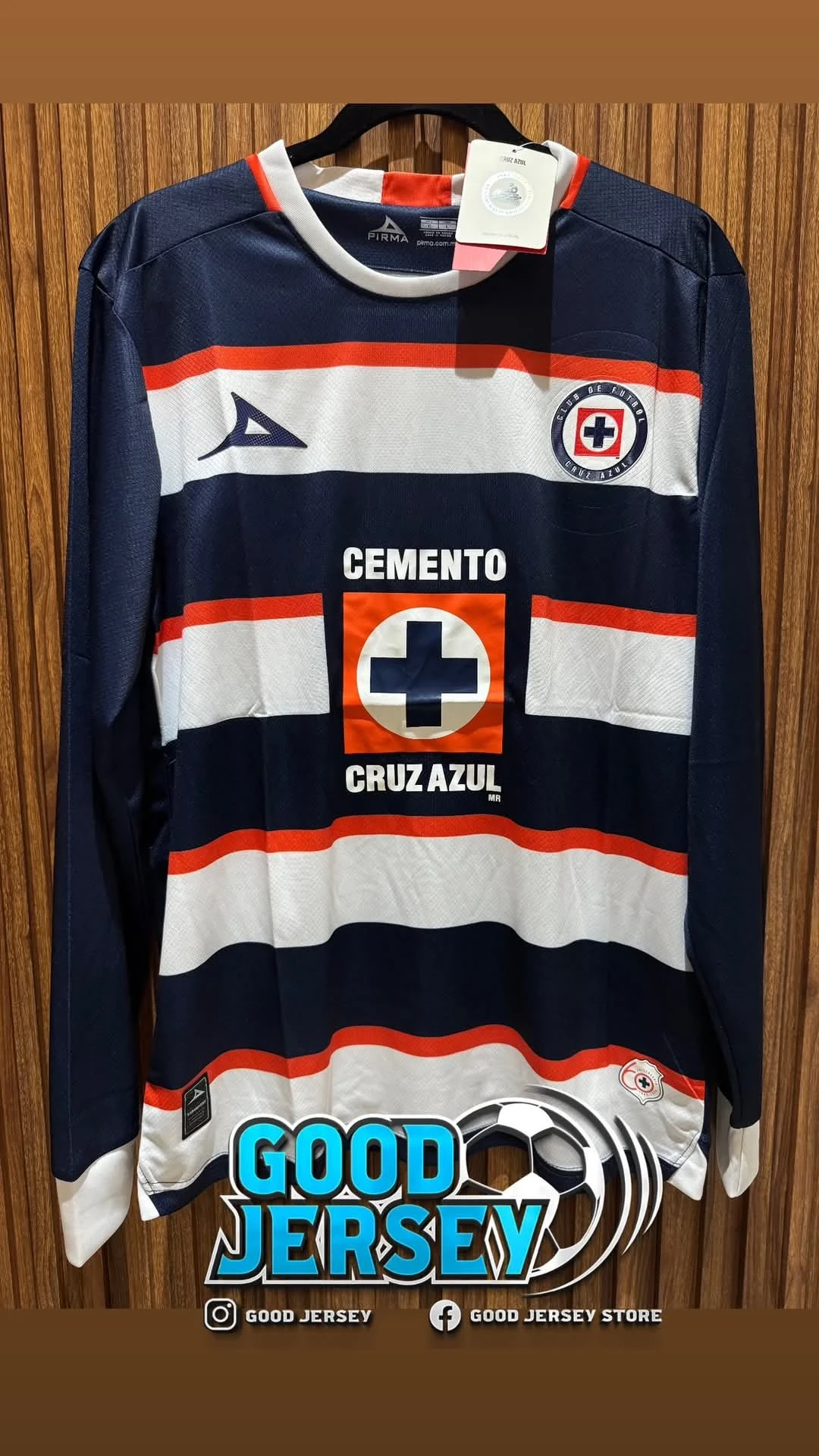 Jersey Cruz Azul Pasada 6
