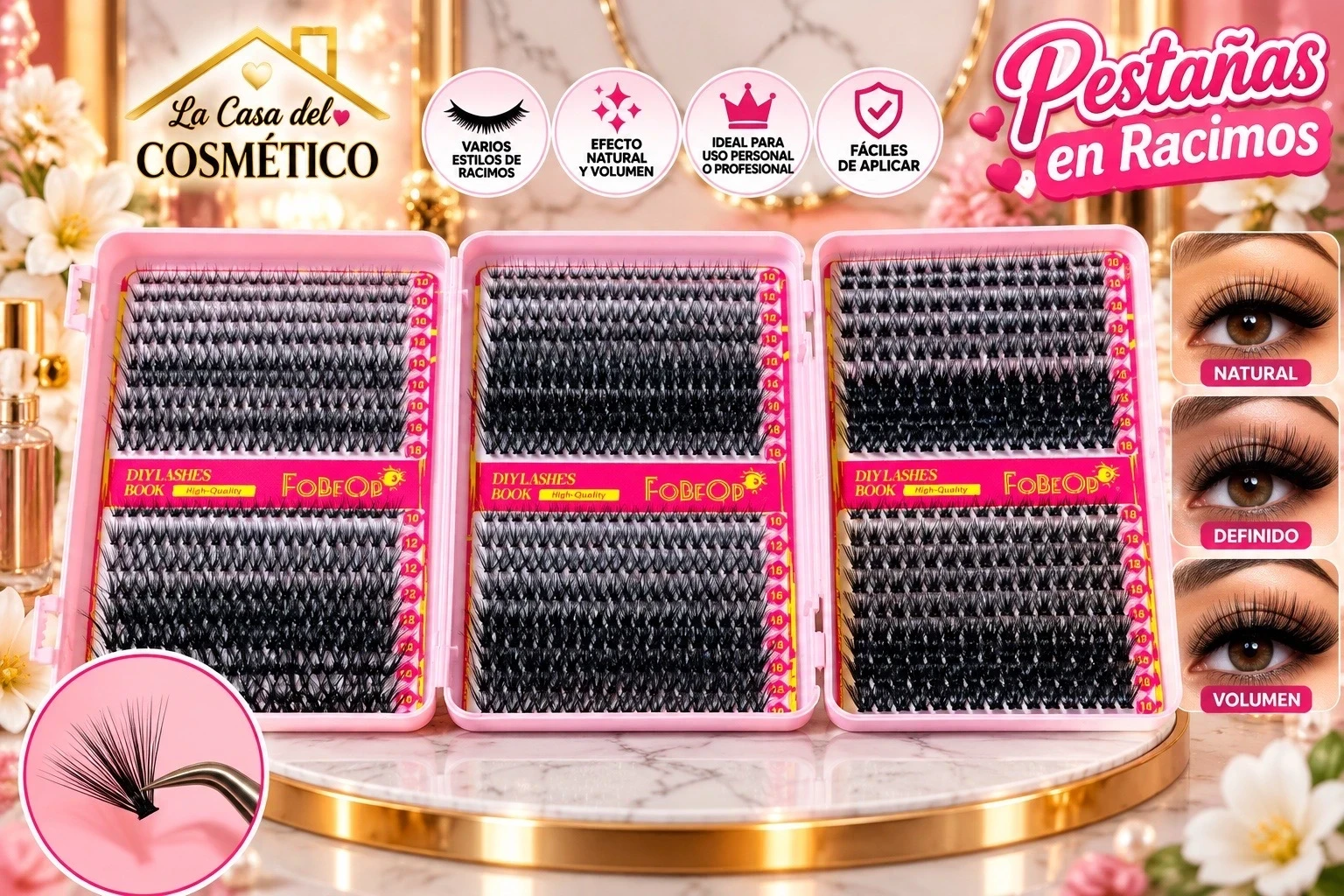 lumera pestañas xl fobeford mirada extrema volumen 3 en 1 referencia FS4-11F-54RT