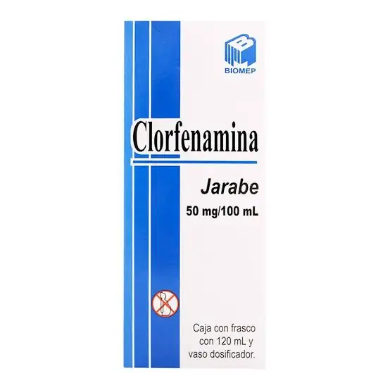 Clorfenamina 50 mg Suspension 