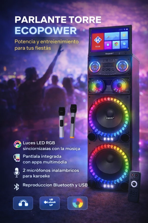 Parlante Ecopower Ep1907
