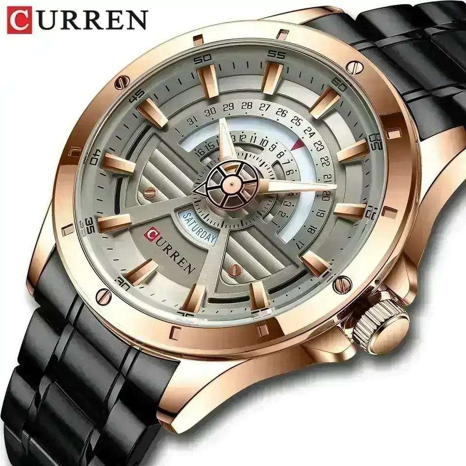 Reloj en acero inoxidable resistente al agua 💧 Oferta especial. 3
