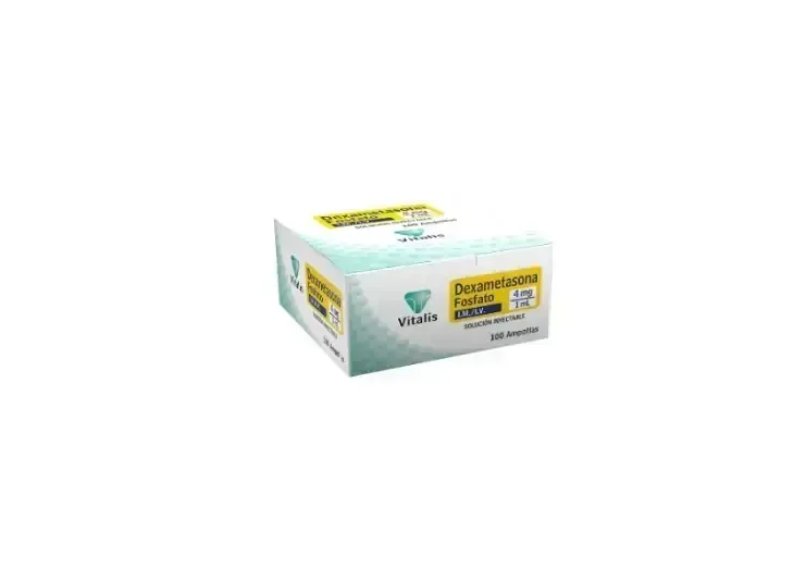 DEXAMETASONA 4MG X 100 AMP VITALIS