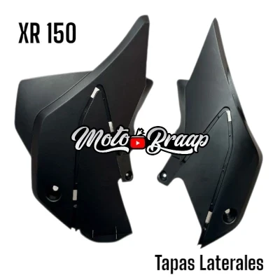 PL XR 150 L Tapas laterales negras IMTAL245 OKL