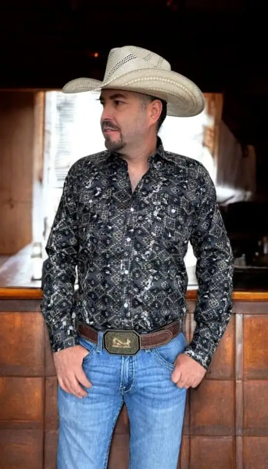 CAMISA VAQUERA CABALLERO 