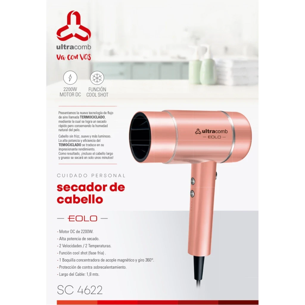 Secador de cabello SC4622