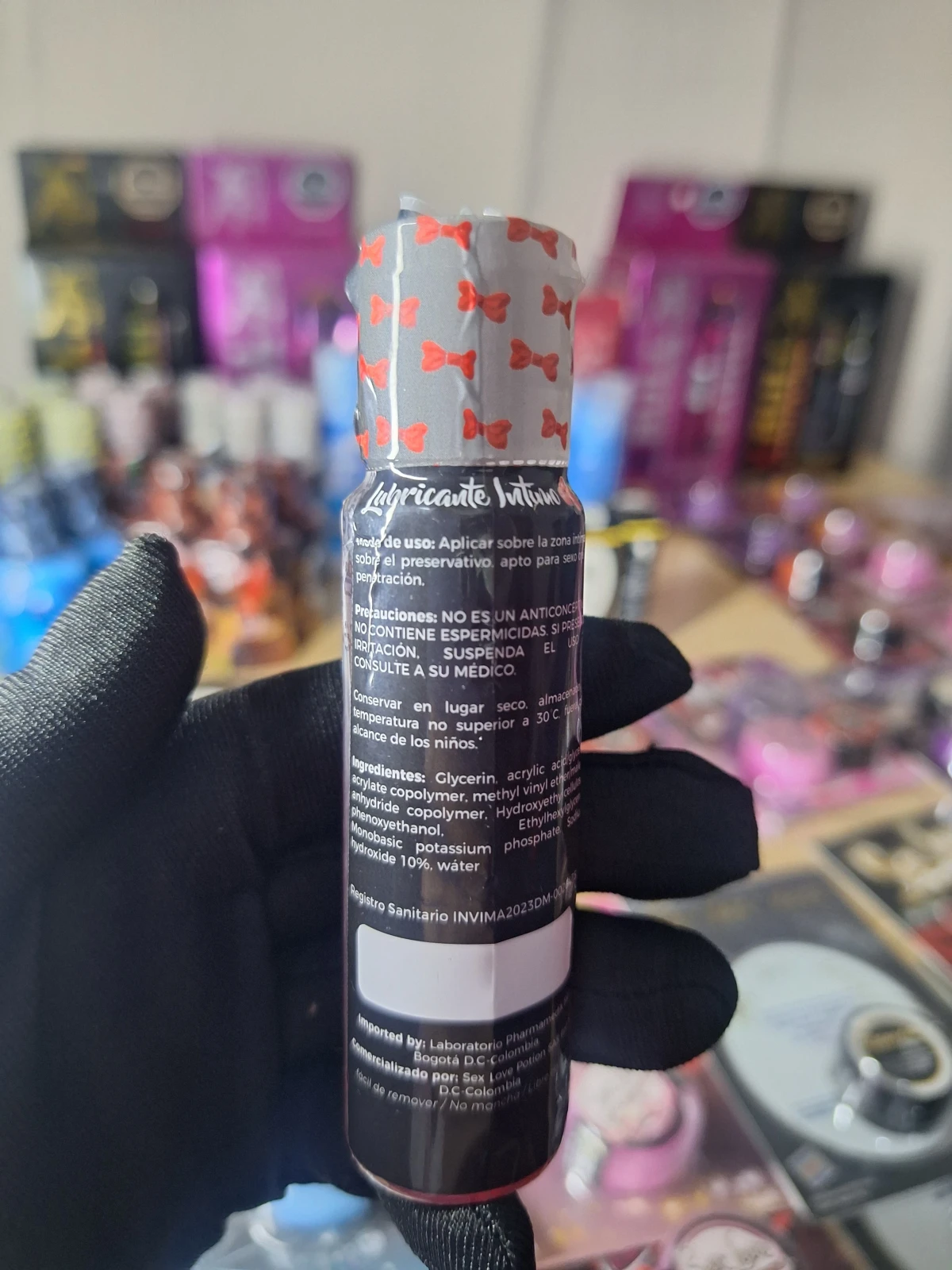 Tubo Sex aceite erótico frutos rojos 2