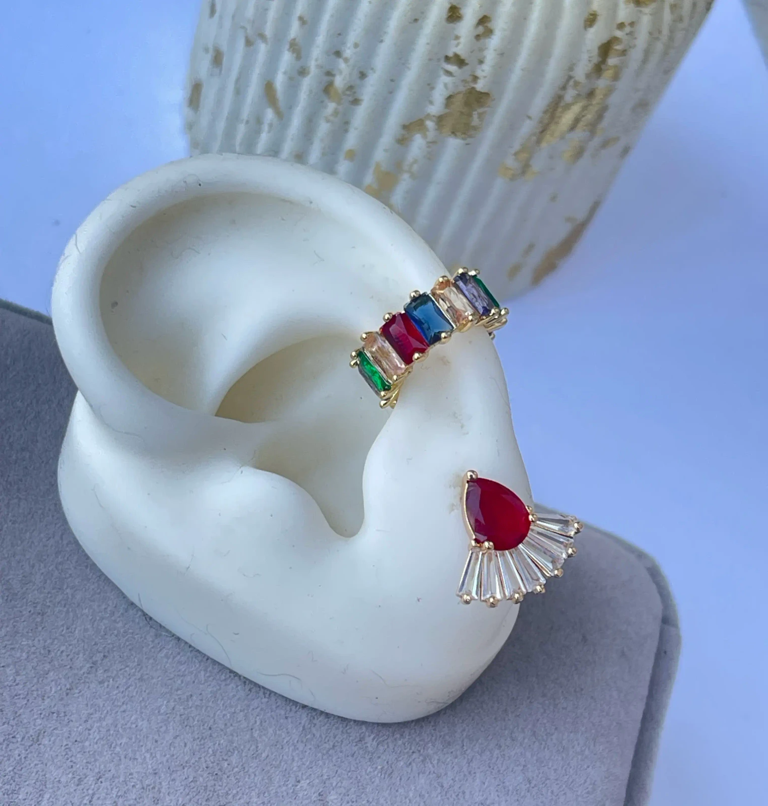 EARCUFF FIESTA DORADO