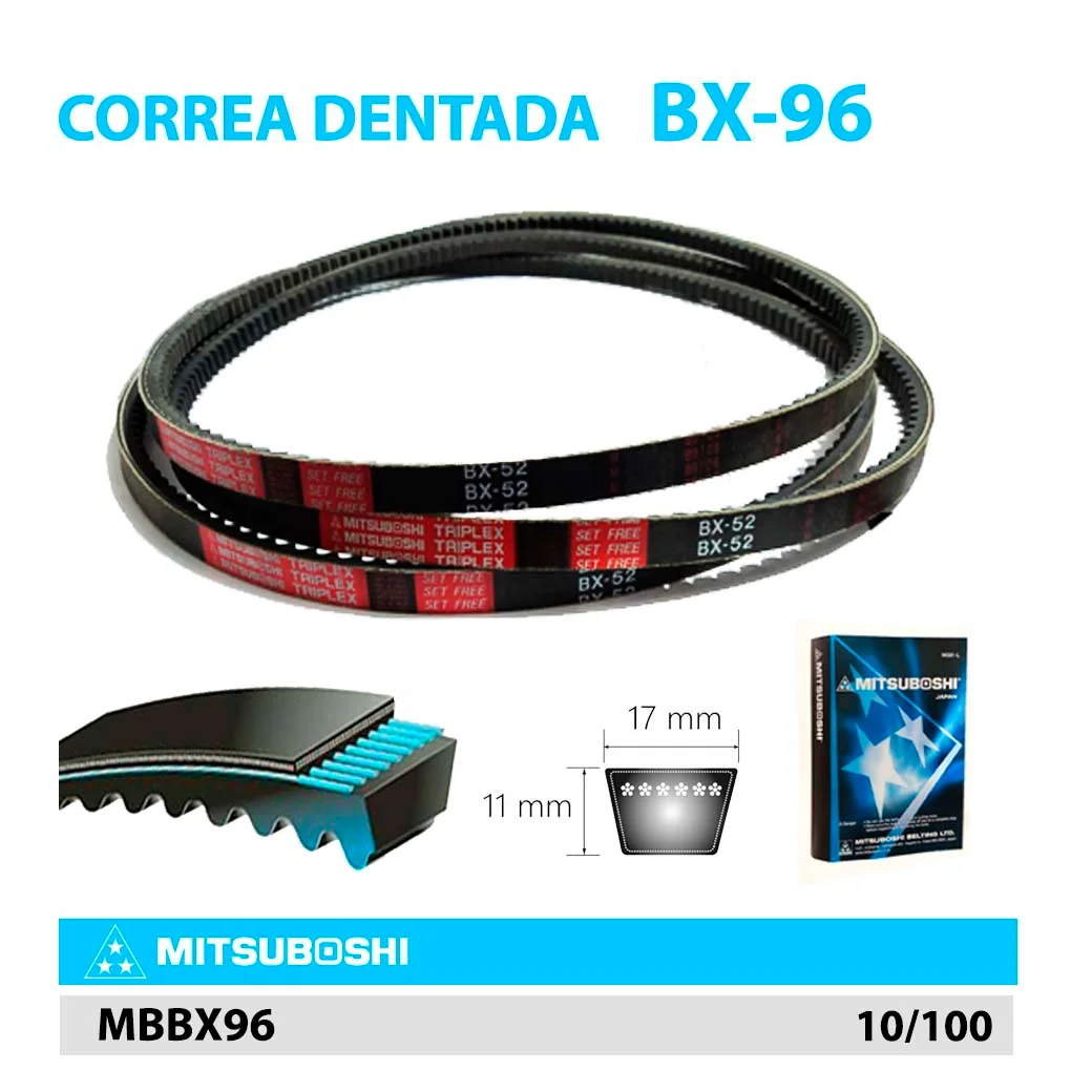 CORREA DENT MITSUBOSHI BX-96