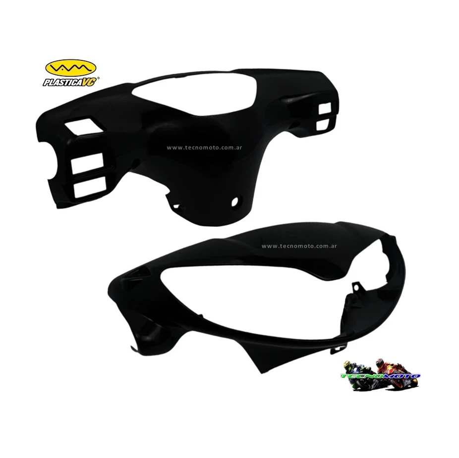 CACHA OPTICA ZANELLA 110 ZB + CARC.VELOC. NEGRO -49796