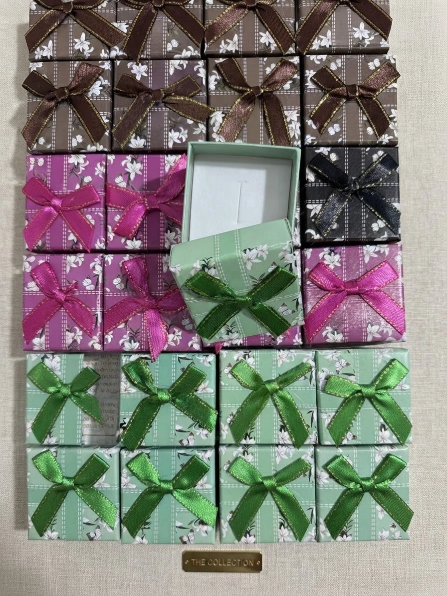 Paqyete de 24 cajitas de regalo para joyeria  2