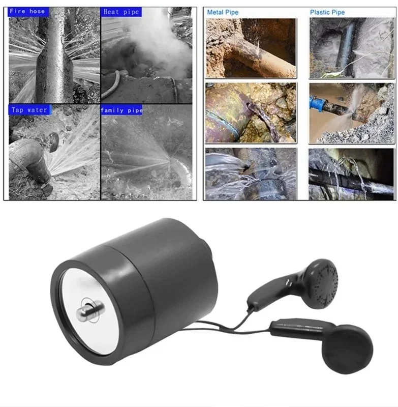 Detector de fuga de agua con audífonos  3