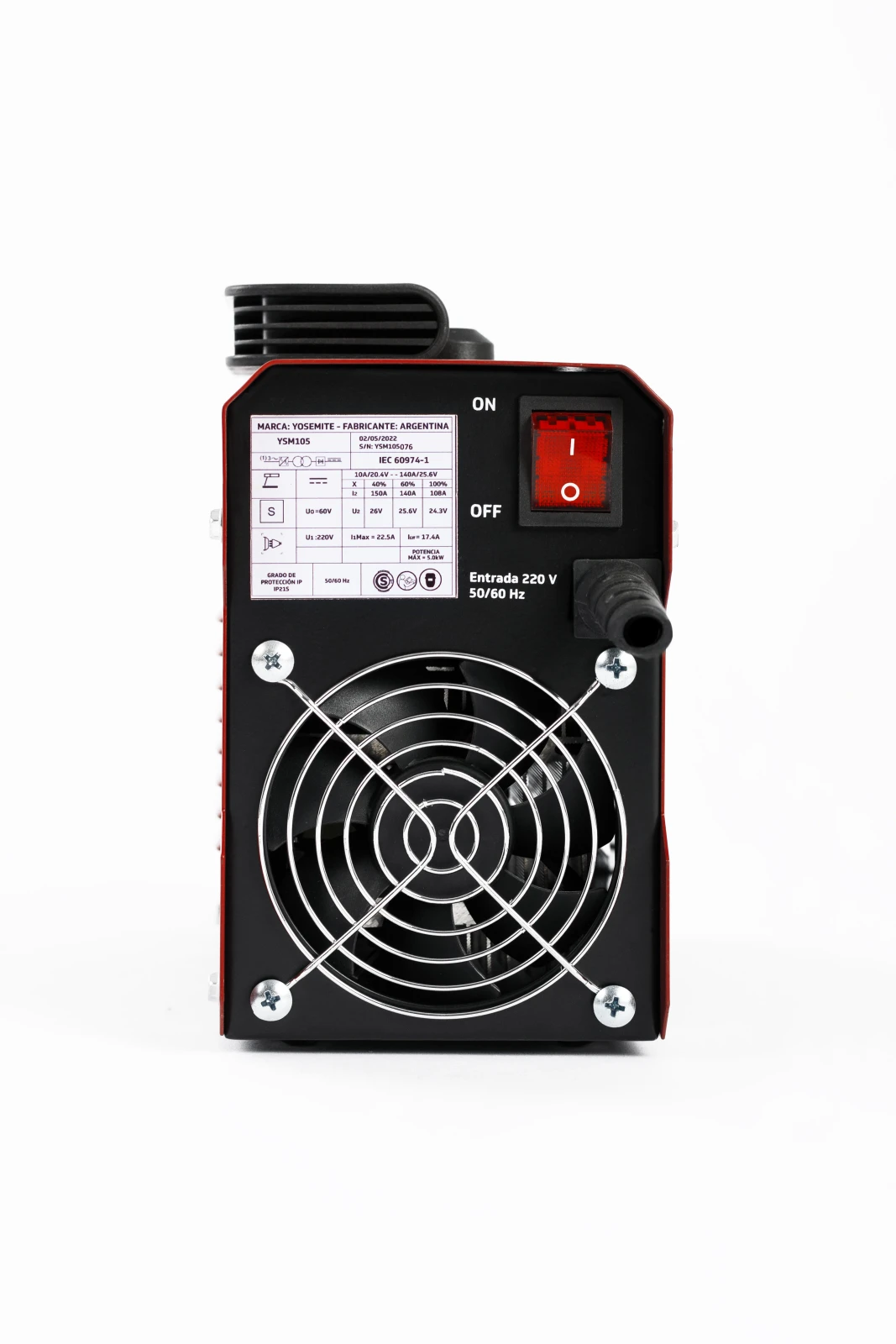 SOLDADORA INVERTER YOSEMITE 150 AMP 2