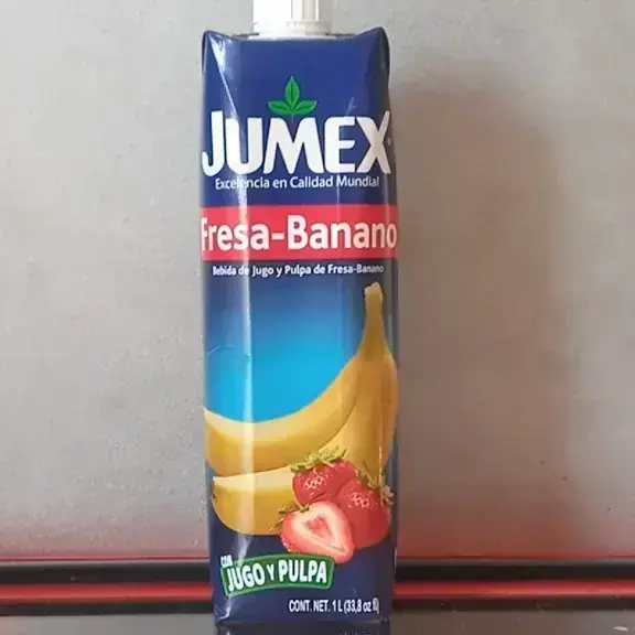 Jumex fresa y banano de 33.8 onza 