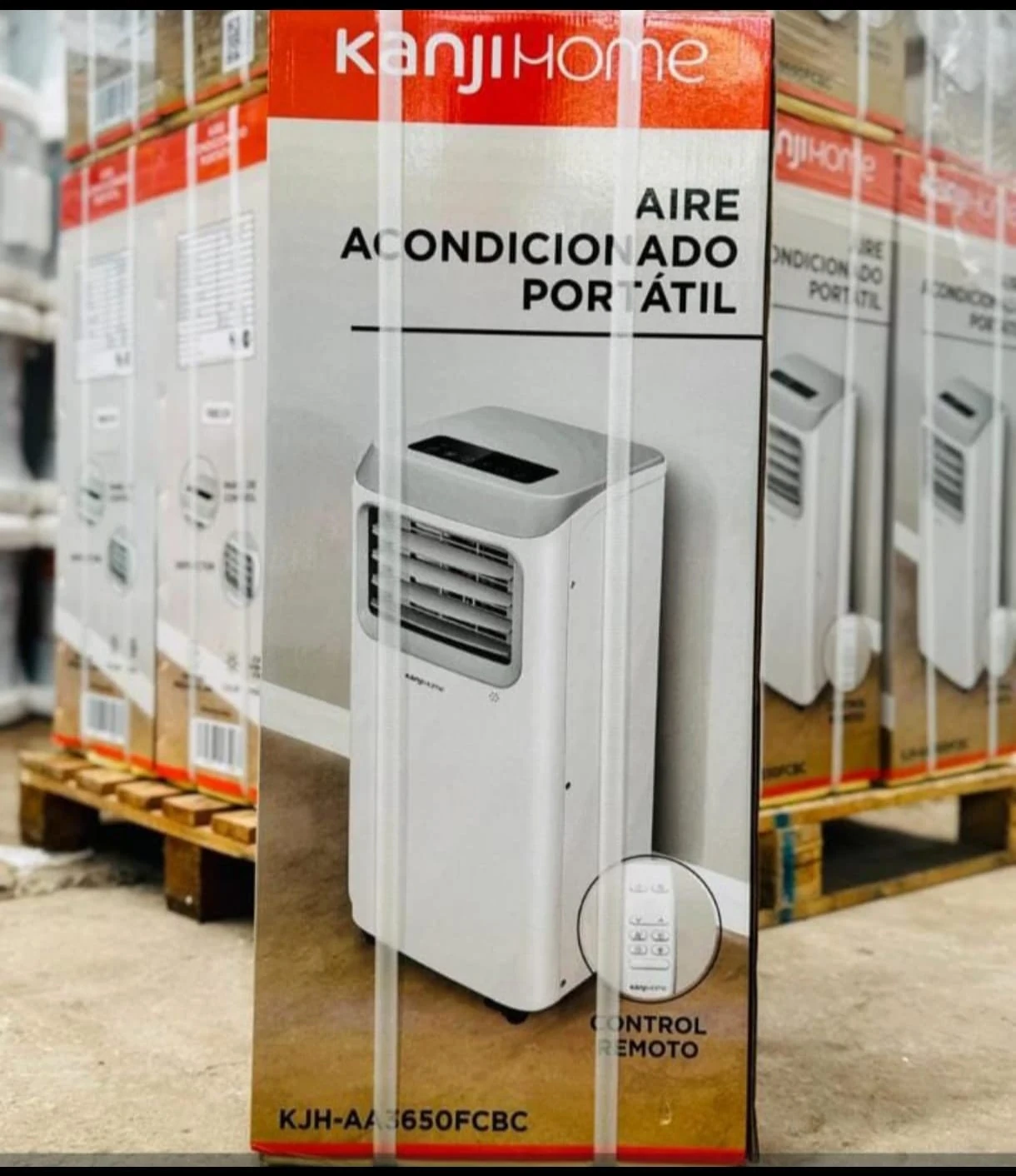 AIRE ACONDICIONADO PORTÁTIL KANJI 3650W FRIO CALOR