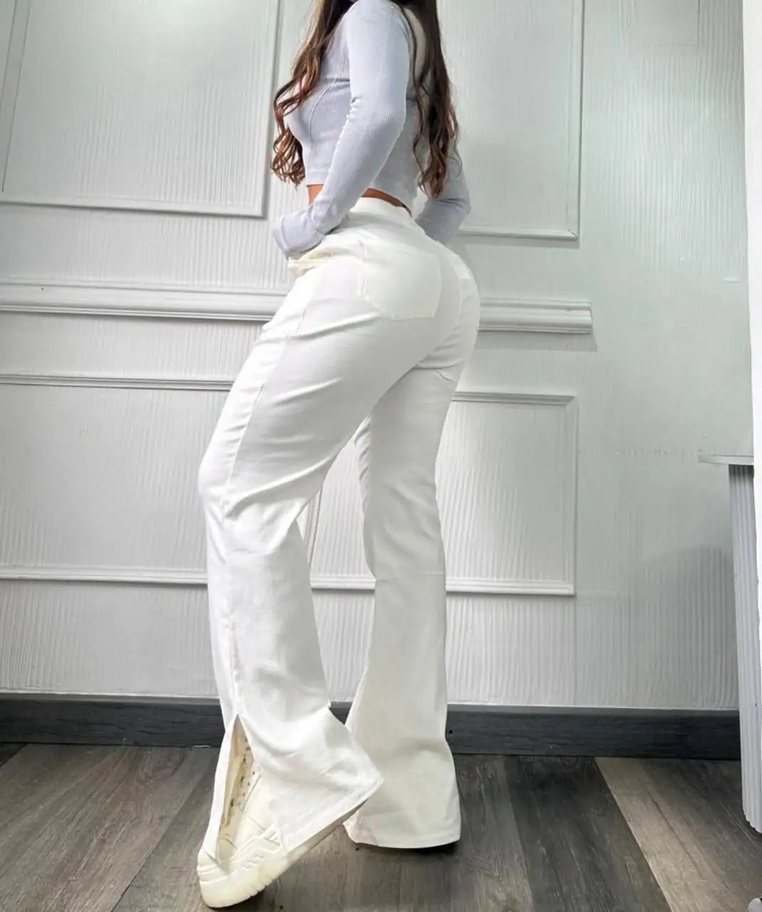😍👖Divino Pantalón Tipo ZARA tiro Alto 🔝 🔊 2