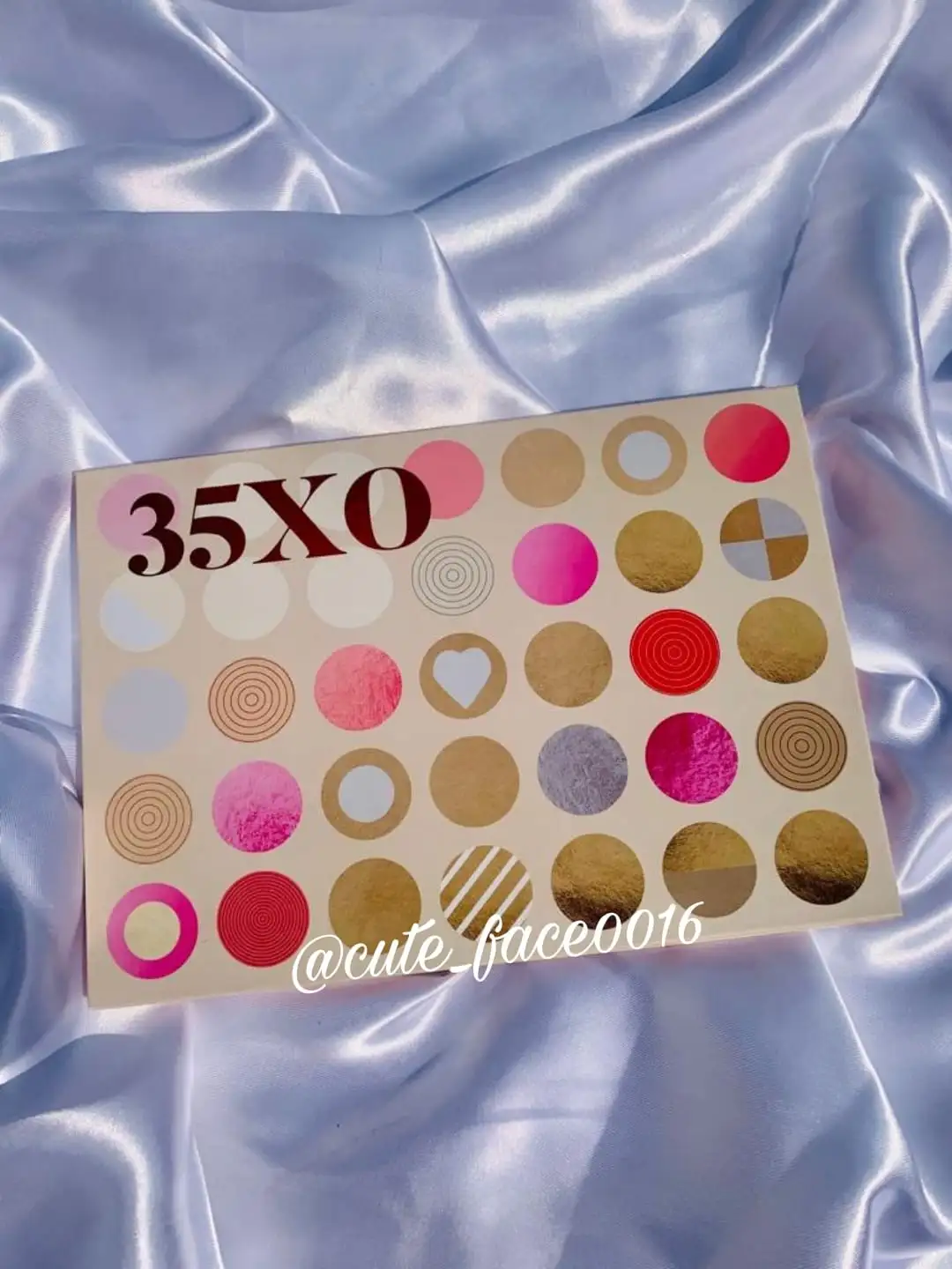 Paleta de sombra 35XO  2