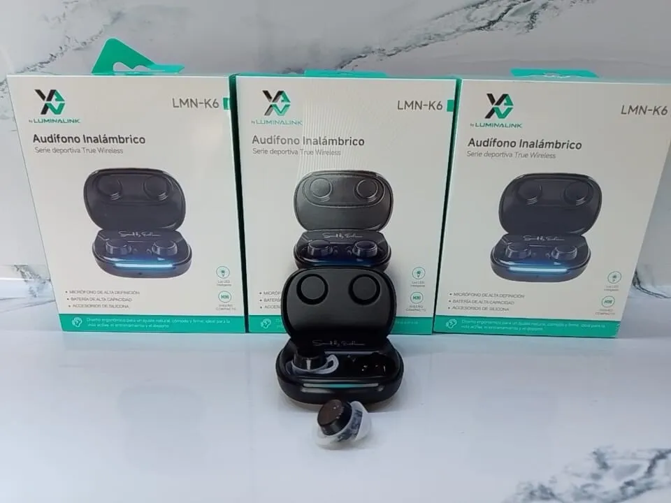 AUDIFONO BLUETOOTH LUMINALINK K6