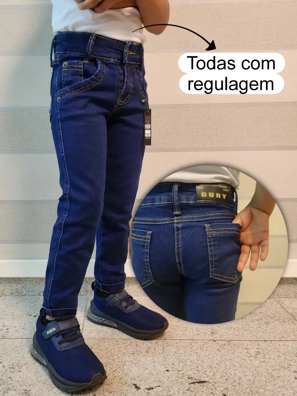Calça Jeans Infantil Masculina  2