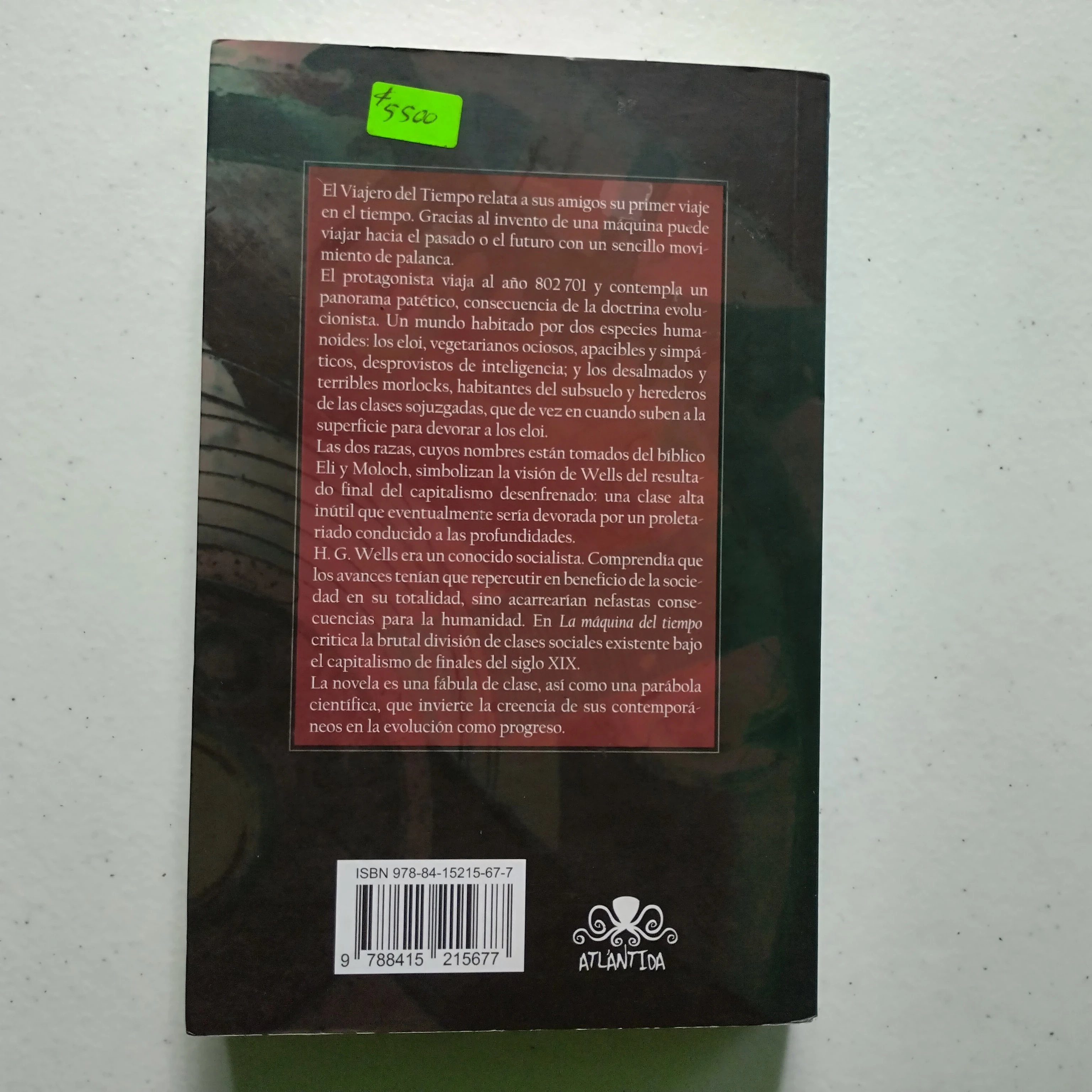La maquina del tiempo, H.G.Wells 2